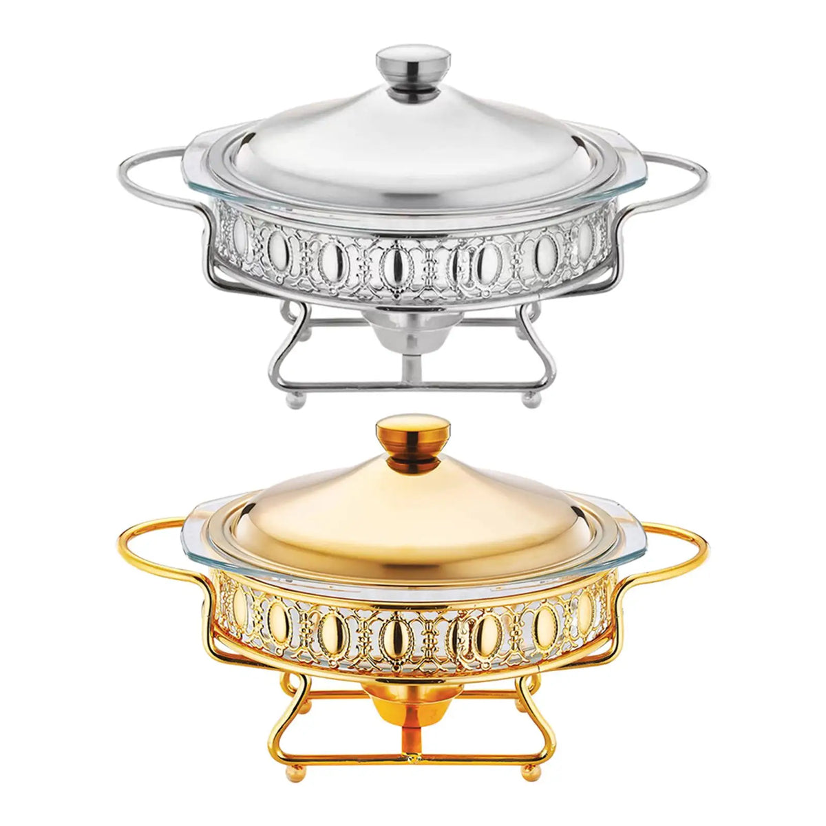 Kesoto 2L Chafing Dish Buffet Food Warmer Set | Stainless Steel