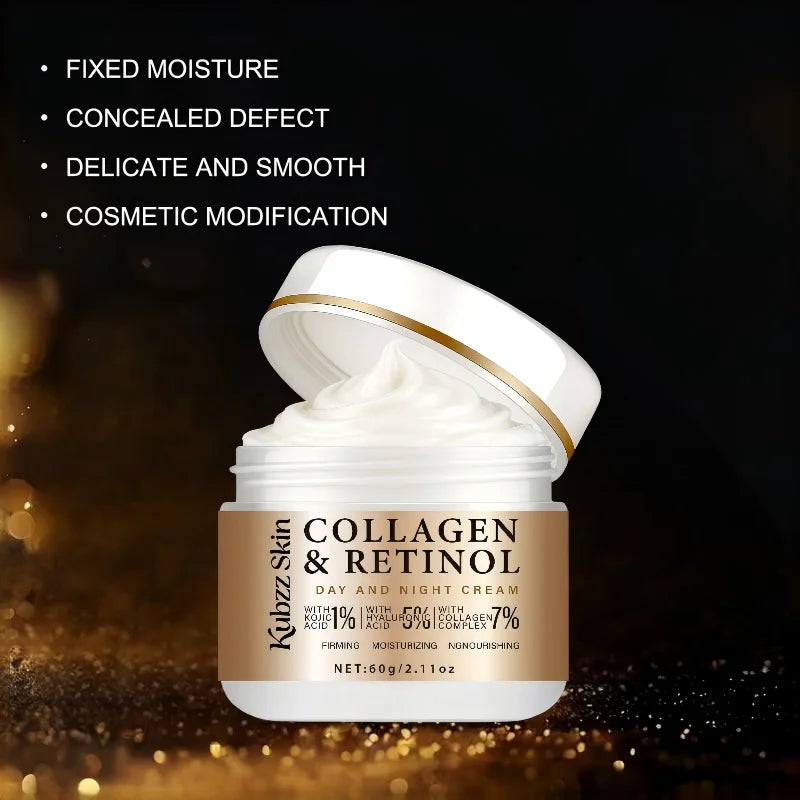Collagen Retinol Day & Night Face Cream – Hyaluronic Acid 60g