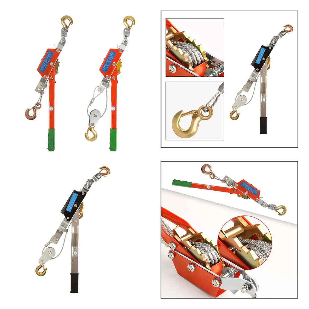 Adjustable Cable Tensioner Wire Rope Gripper 1T 2T 4T
