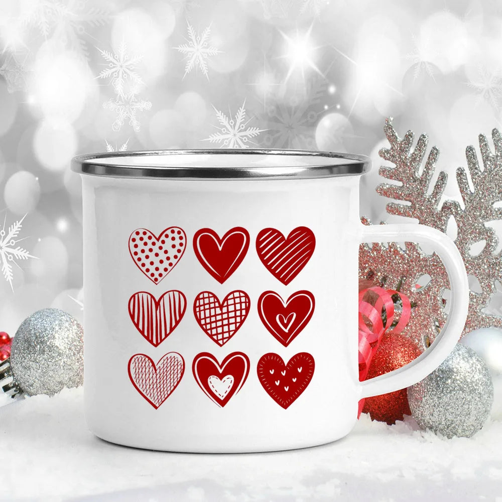 "You Make Me Melt" Enamel Mug – Valentine's Day Gift