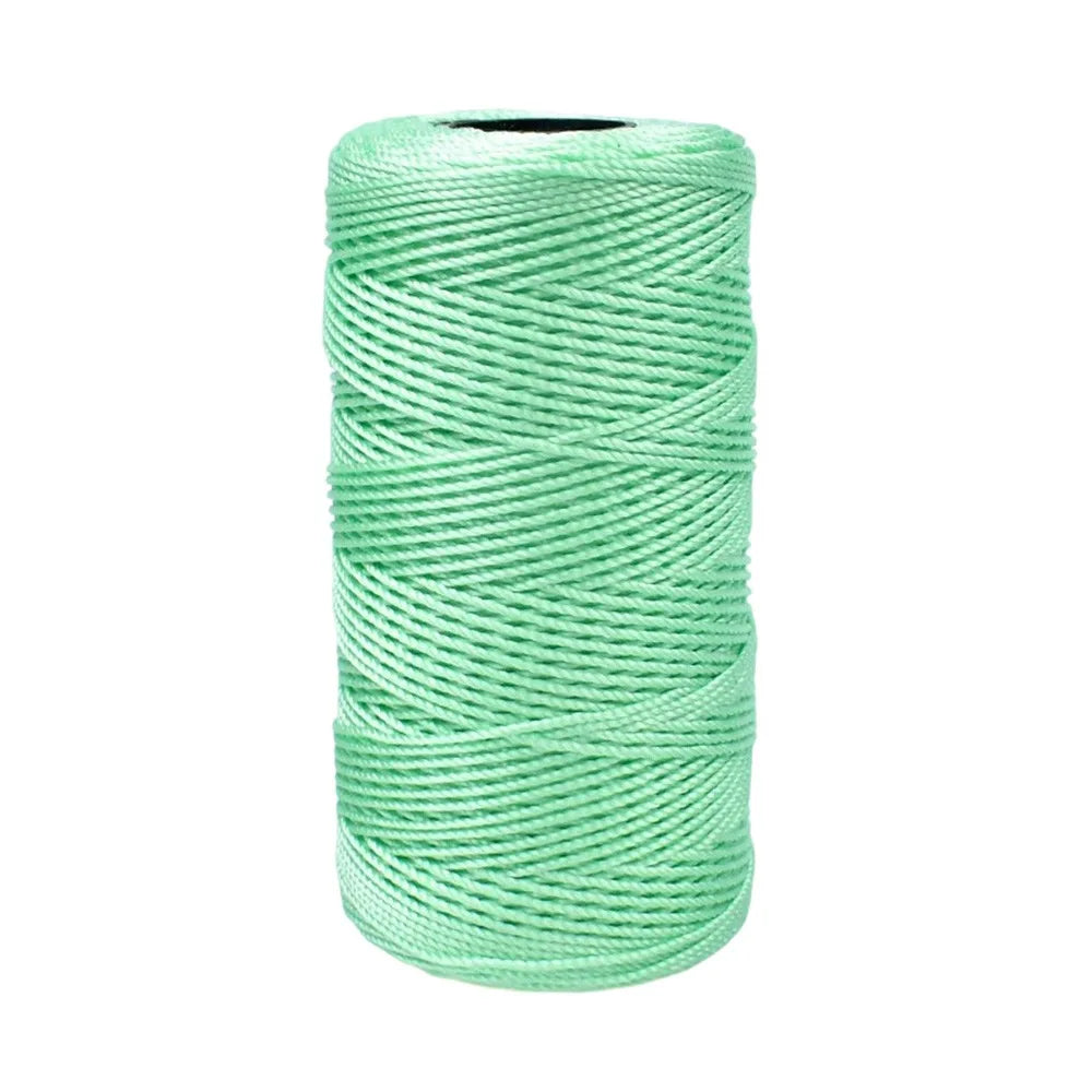1.5mm Ice Cotton Silk Yarn 200m – Colored DIY Craft Thread