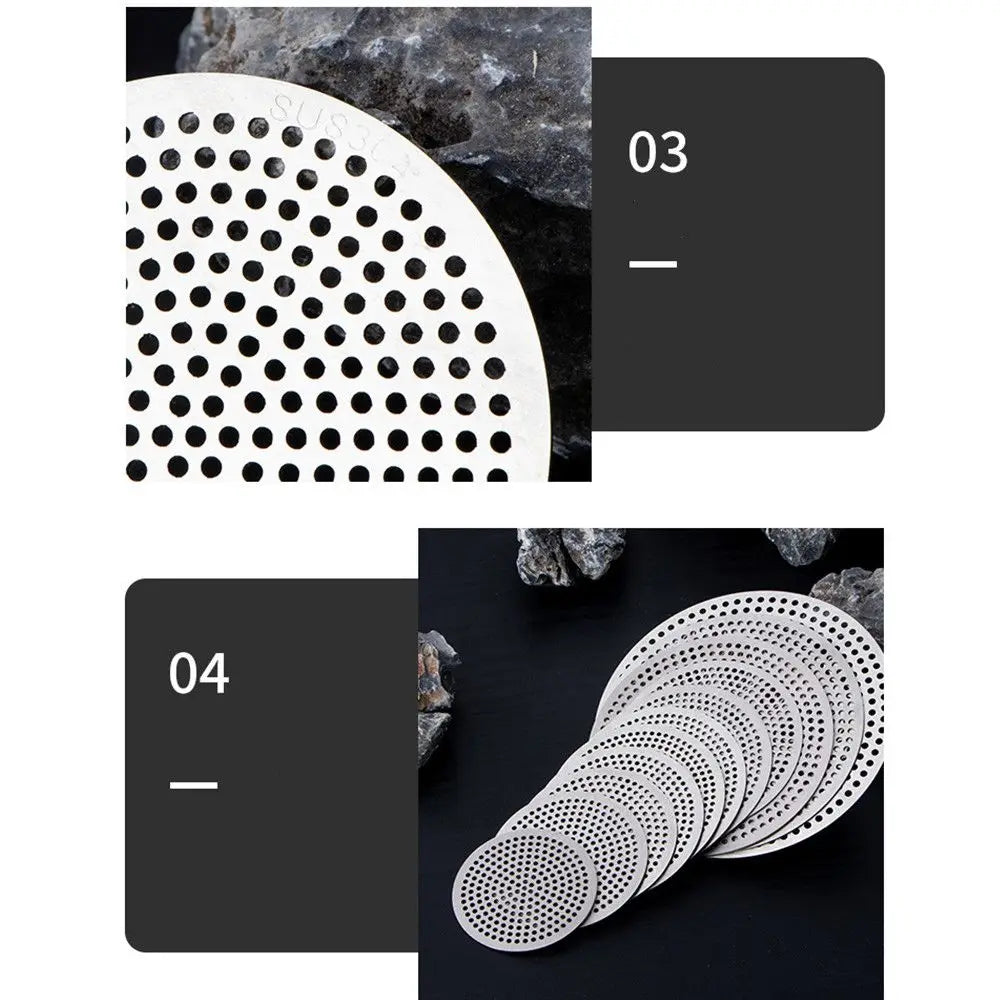 Stainless Steel Shower Drain Cover & Hair Strainer – 3 Inch