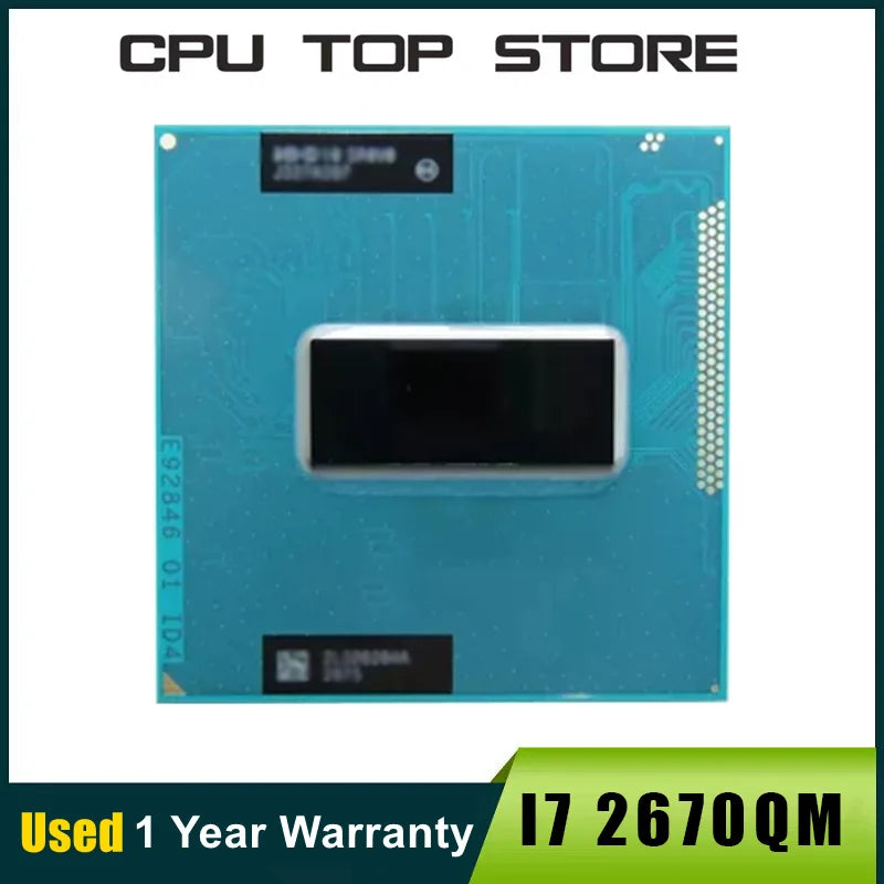 Intel Core i7-2670QM 2.2GHz Quad-Core Laptop CPU SR02N