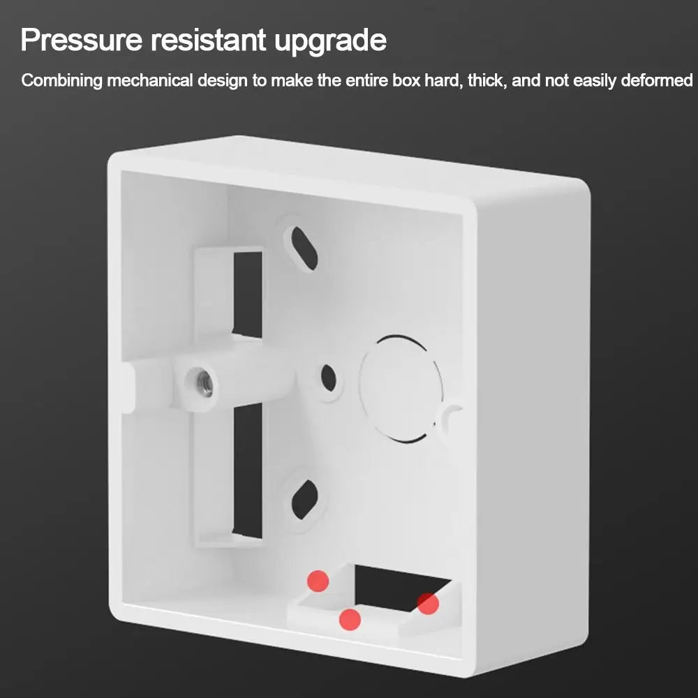 86 Type Surface Mount Junction Box – On-Wall Switch Socket
