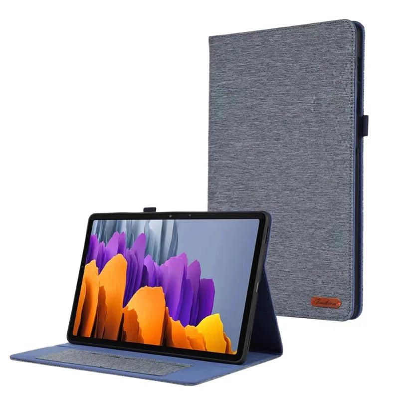 Samsung Galaxy Tab S10 FE 10.9" Soft Fabric Flip Stand Case