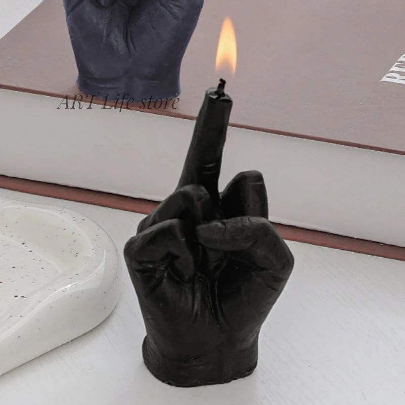 3D Finger Silicone Mold – DIY Candle, Soap & Resin Crafts
