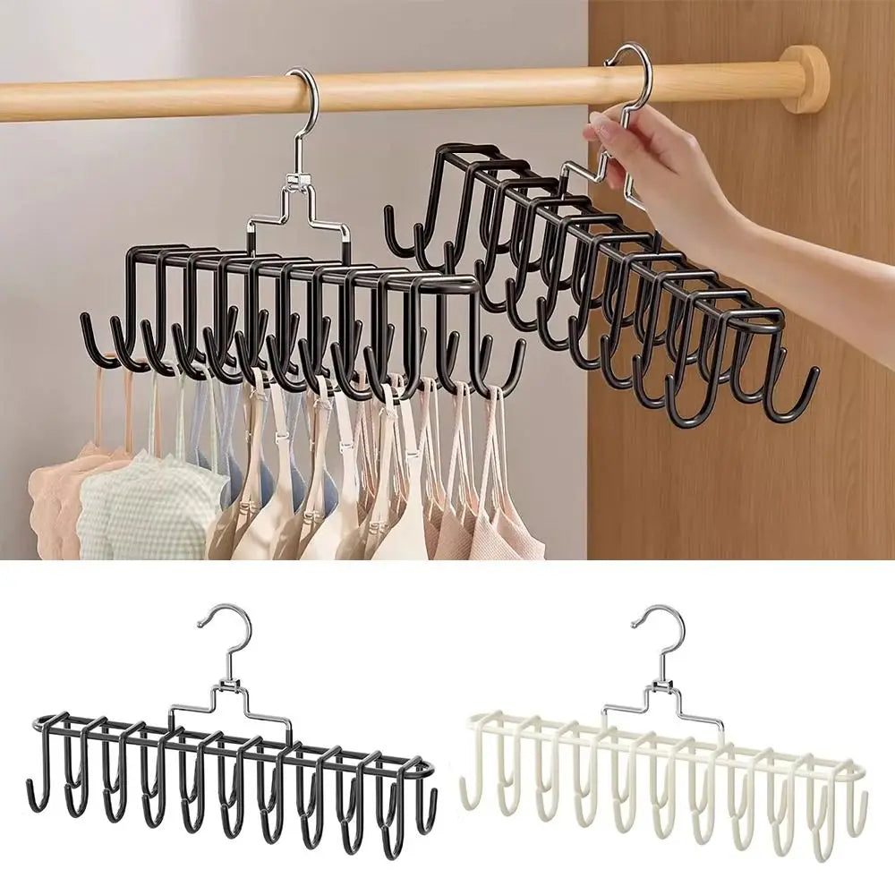 Multifunctional Suspender Hanger Rack – Wardrobe & Bag Organizer