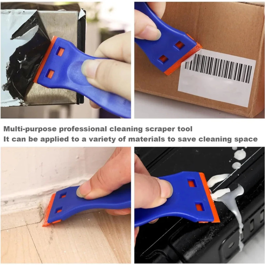 Plastic Razor Scraper – Glue, Sticker & Decal Removal Tool