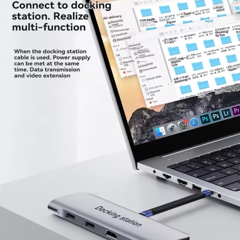USB4 Short Cable 40Gbps 240W PD Fast Charging Thunderbolt 4/3