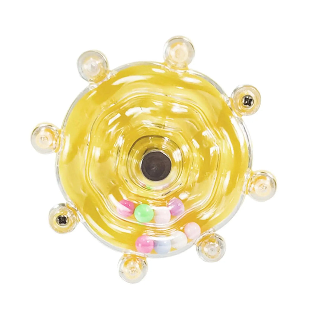 6-Pack Parrot Rotary Wheel Rattle Cage Toys for Small Birds