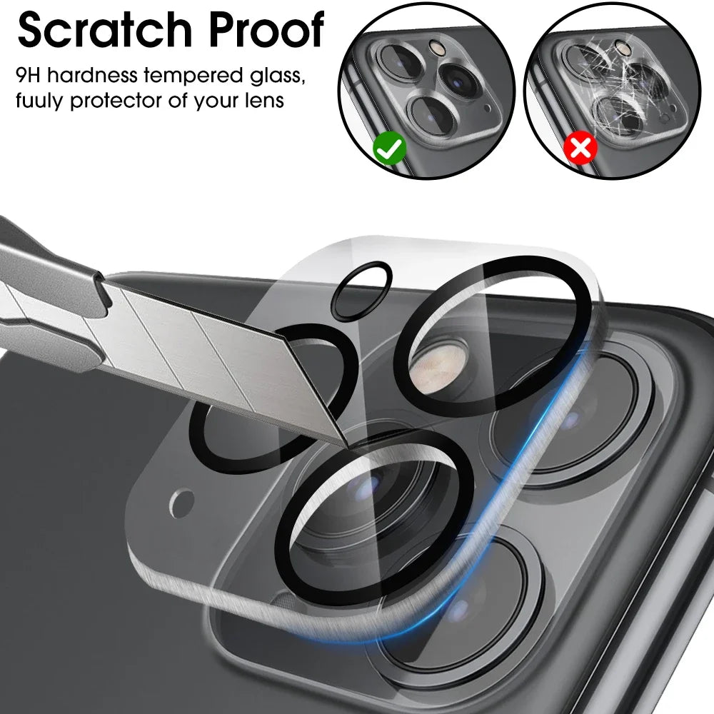 iPhone 16 Camera Lens Protector – Ultra Clear Tempered Glass
