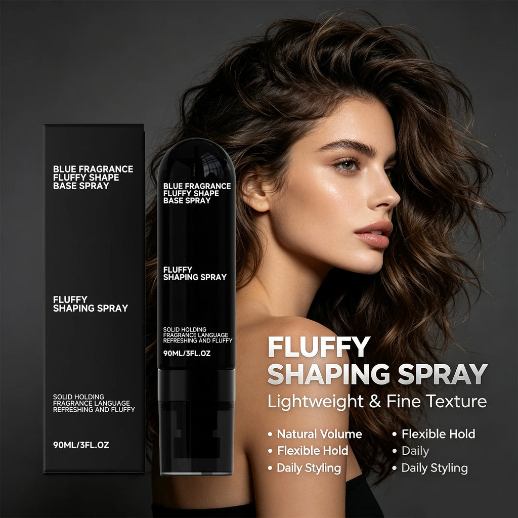 Fluffy Volume Hair Spray – Fine Mist Long-Lasting Hold 90ml