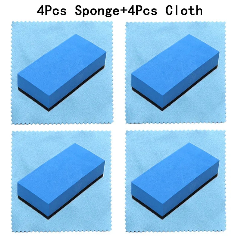 Ceramic Coating Applicator Kit – Sponge & Microfiber Cloth
