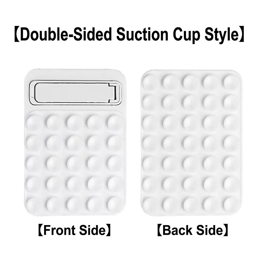 Silicone Suction Phone Mount – Foldable Shower & Mirror Holder