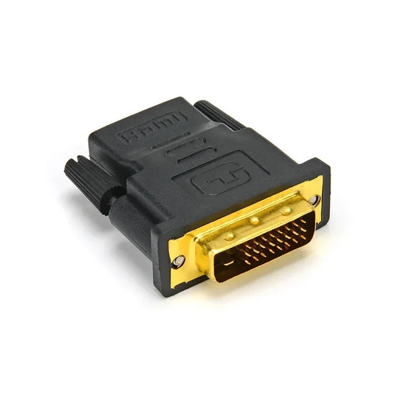DVI to HDMI Adapter – DVI 24+1 Male to HDMI Female Converter
