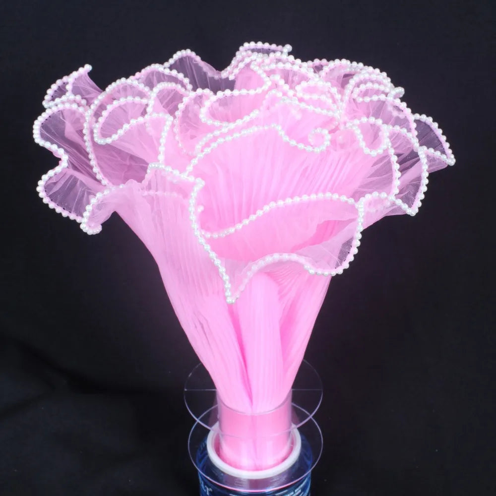 Pearl Lace Mesh Flower Wrapping Roll 28cm x 4 Yards