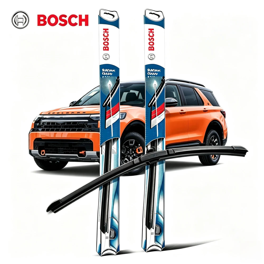 Bosch SMARTFIT Wiper Blades 14–26 Inch | Streak-Free & Quiet