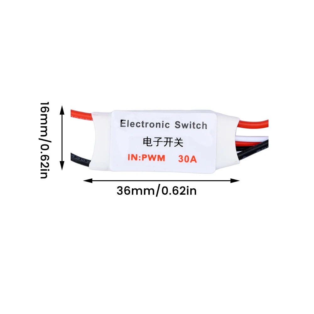 PWM Electronic Switch Module 3–30V 2–30A | Drone Water Pump RC