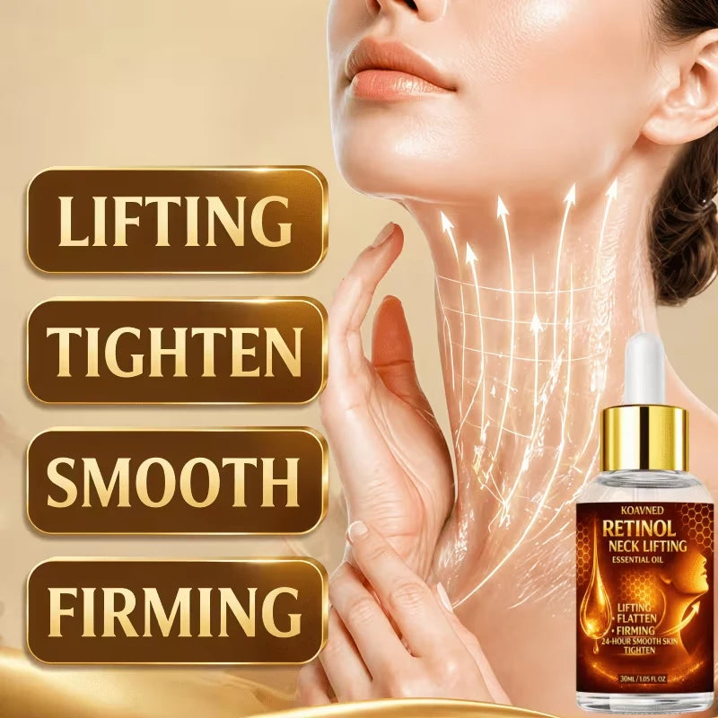 ROZINO Retinol Neck Smoothing Essence Oil | 30ml Serum