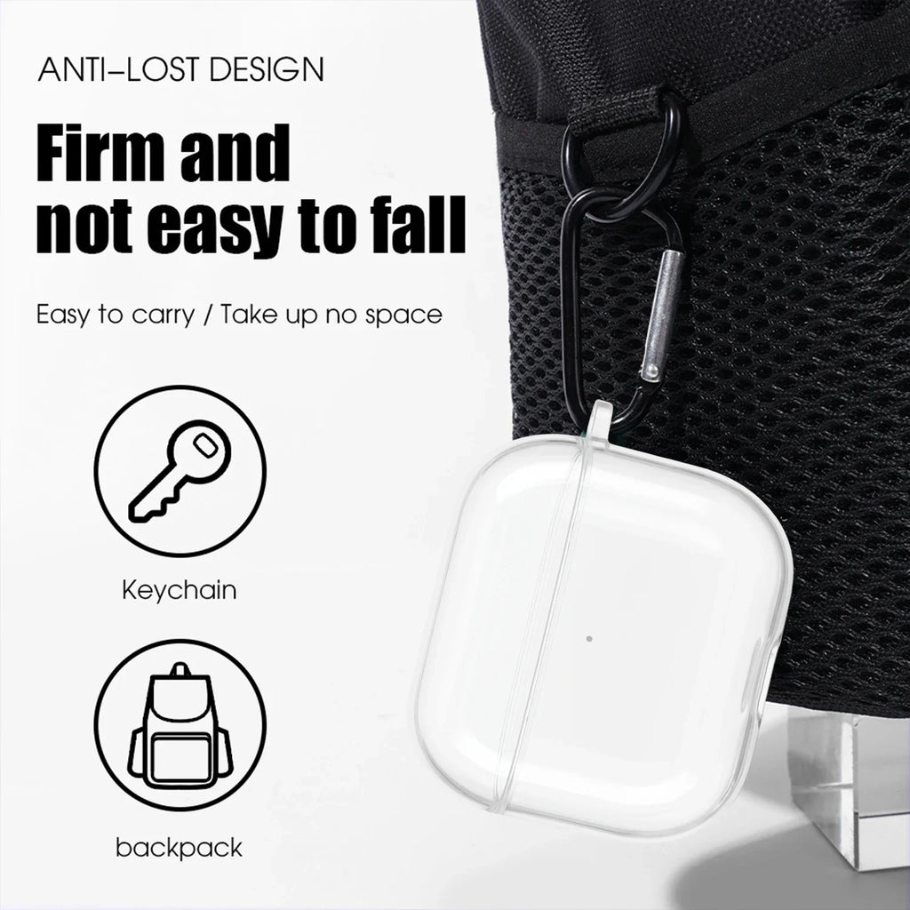 AirPods 4 Frosted Transparent TPU Shockproof Case Cover