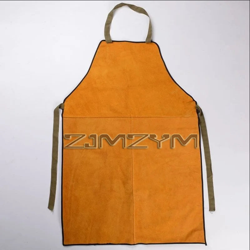 Cowhide Leather Welding Suit – Apron, Gloves & Sleeve Set