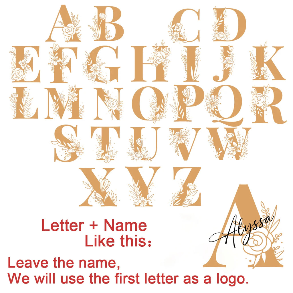 Personalized Monogram Acrylic Keychain – Custom Name Gift