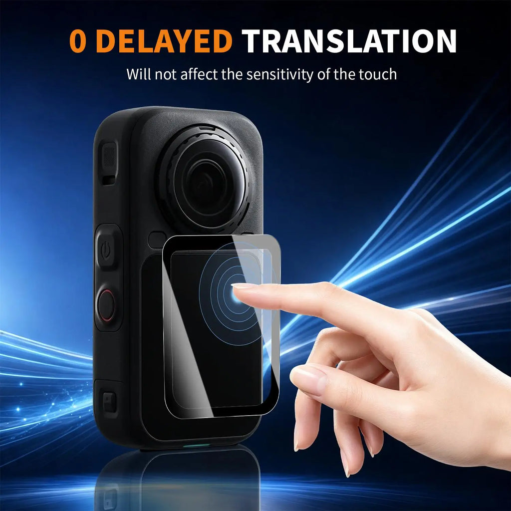 Tempered Glass Screen Protector for Insta360 X6 Camera