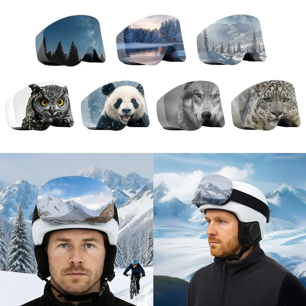 Microfiber Ski Goggle Cover – Scratch & Dustproof Lens Guard