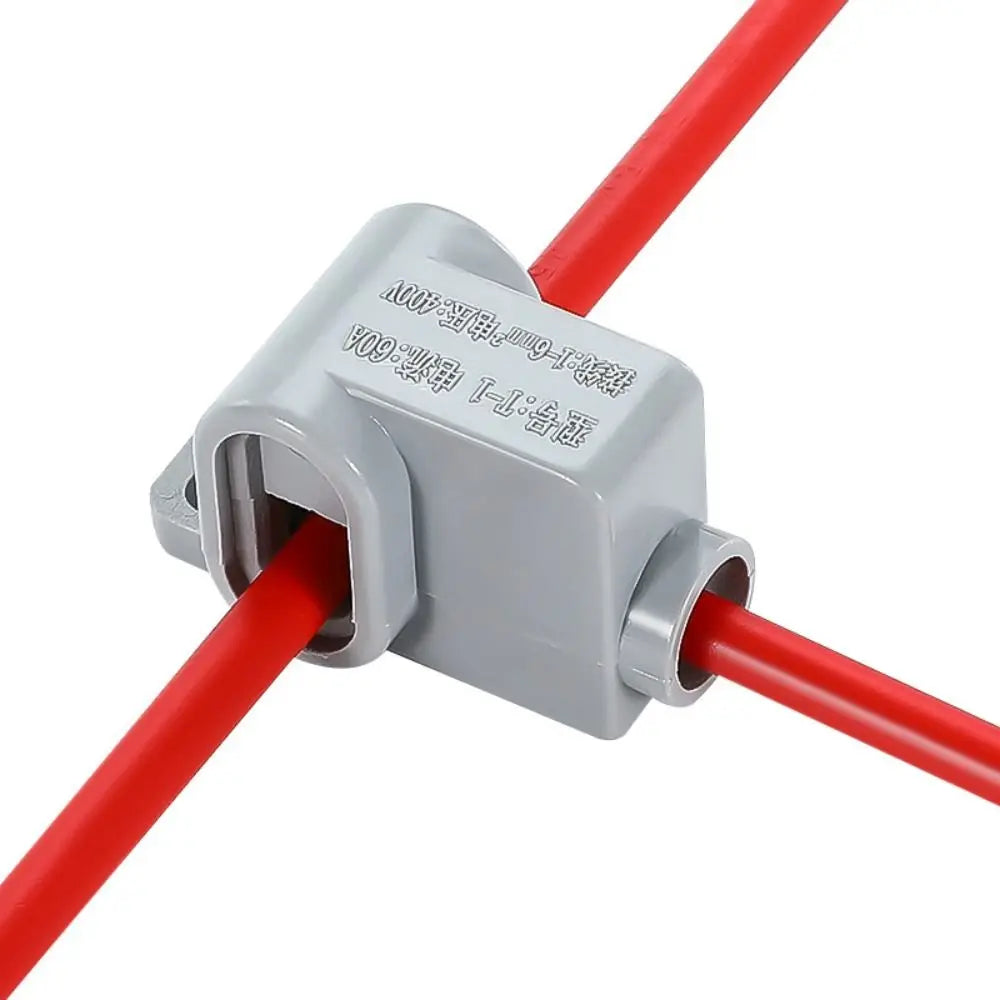 Brass Screw Terminal Block – 60A 400V Cable Wiring Connector