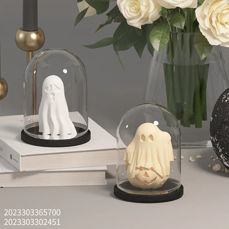 3D Halloween Silicone Molds – Ghost, Pumpkin & Skull DIY Set