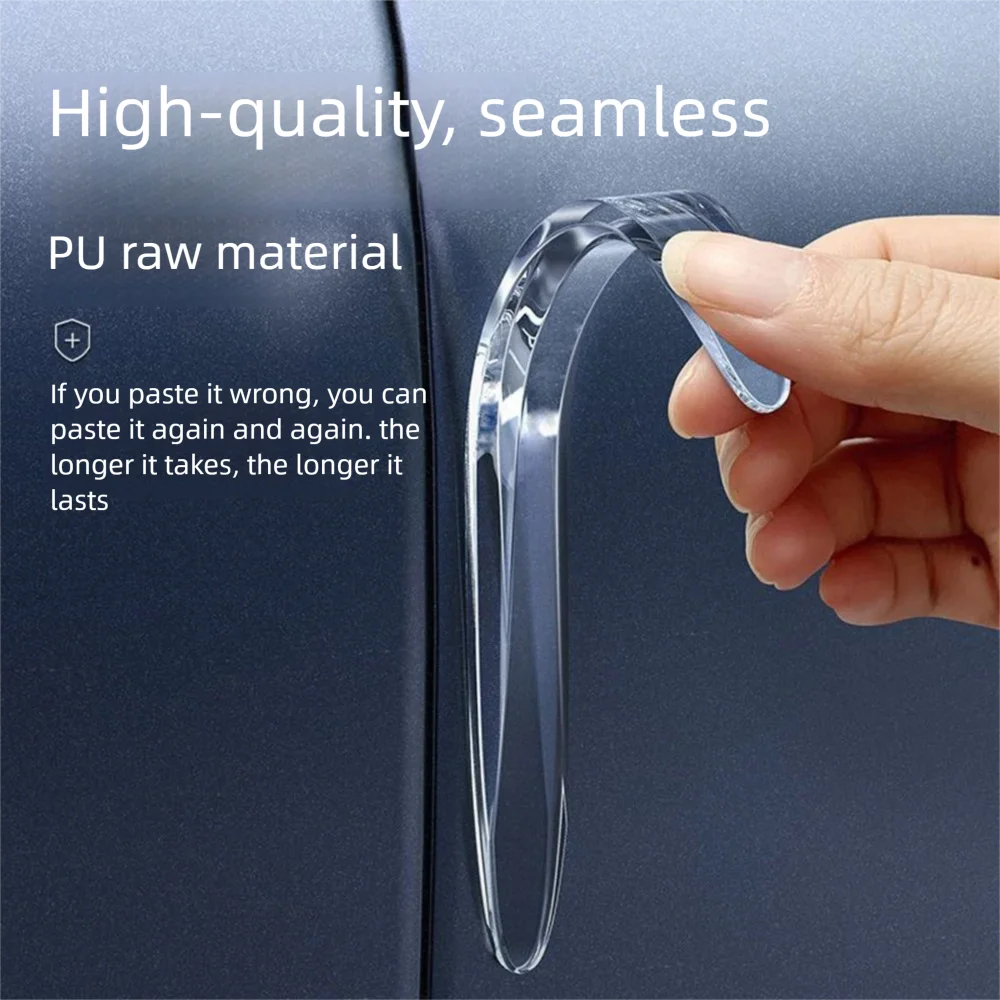Transparent Car Door Edge Guard Strip – Universal Fit PVC