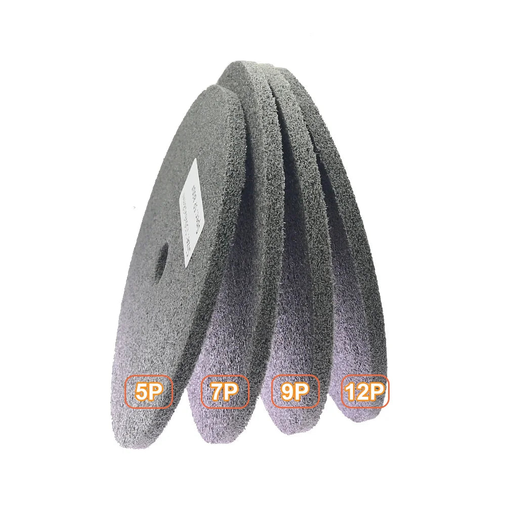 10-Pack Non-Woven Unitized Polishing Wheels 150×6mm 180–800 Grit