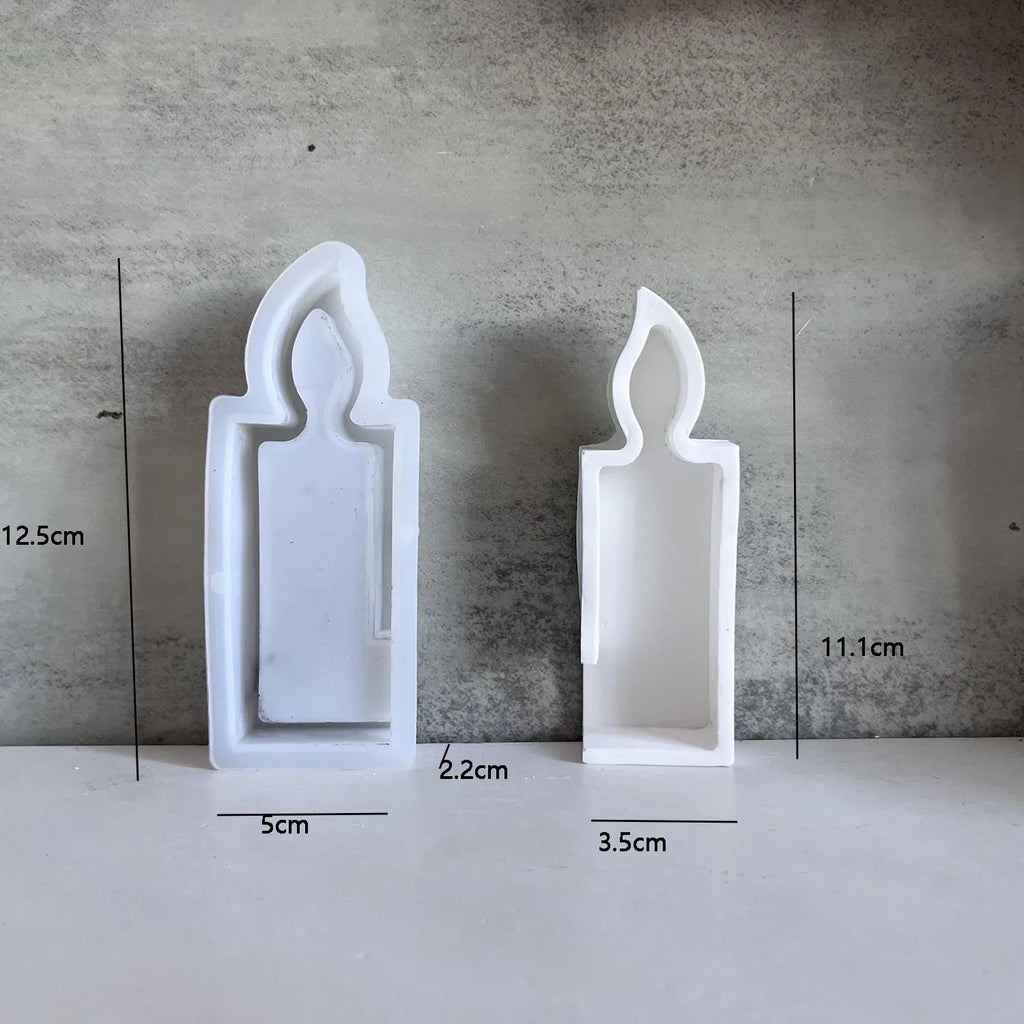 1-2-3-4 Advent Number Candle Silicone Mold – DIY Plaster & Wax