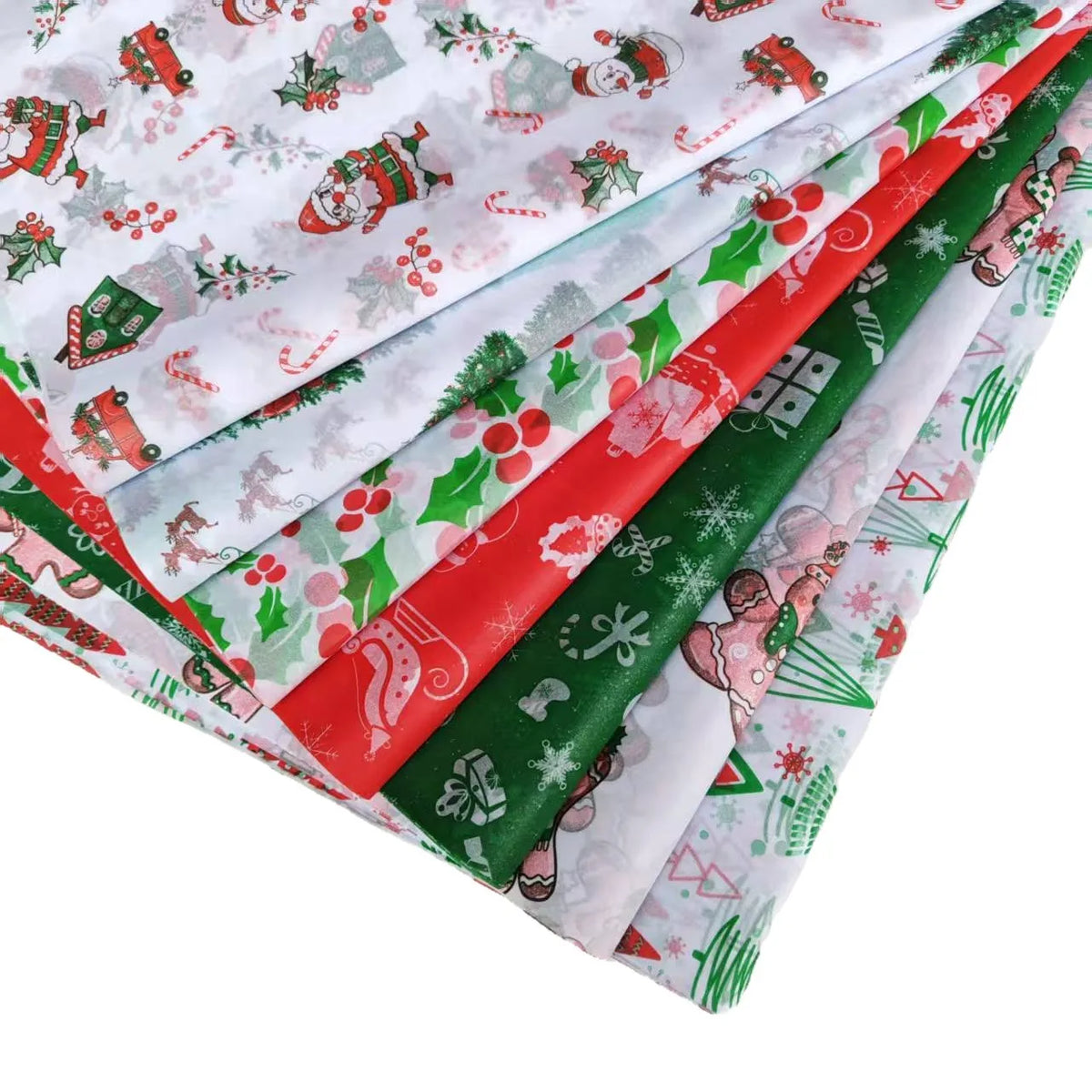 20-Sheet Christmas Tissue Wrapping Paper – Festive DIY Craft