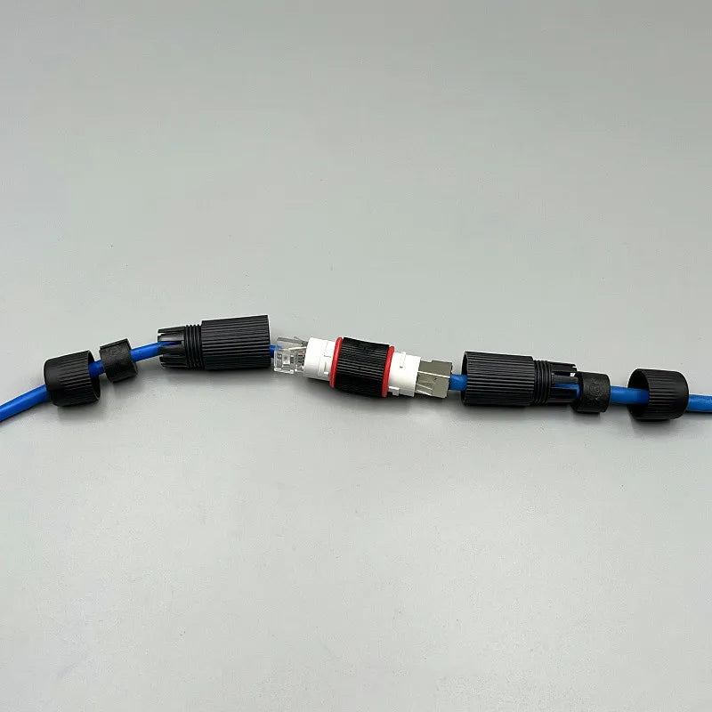 Waterproof RJ45 Female to Female Coupler – CAT5e CAT6 Adapter