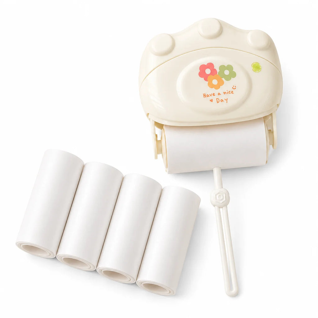 Portable Mini Lint Roller – Retractable, Refillable & Travel