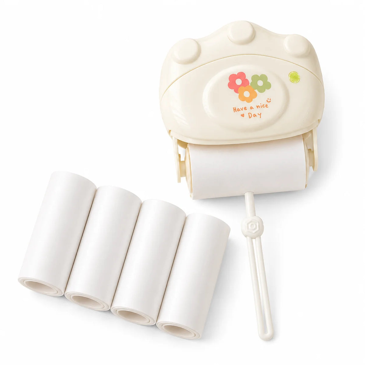 Portable Mini Lint Roller – Retractable, Refillable & Travel