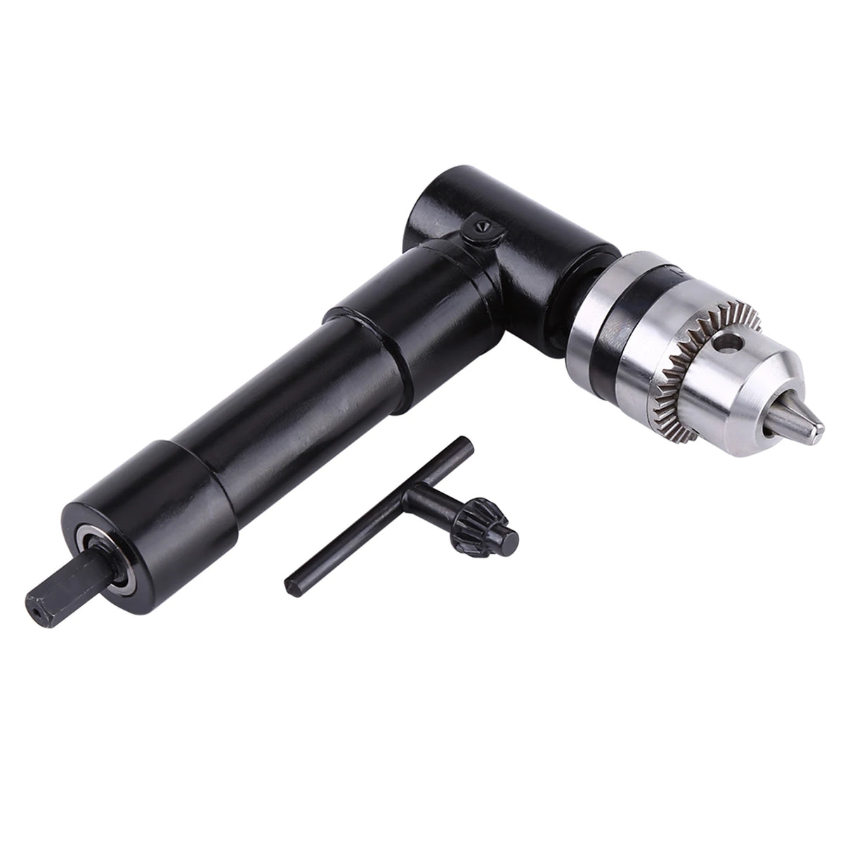 90° Right Angle Drill Attachment – 8mm Hex Shank Adapter