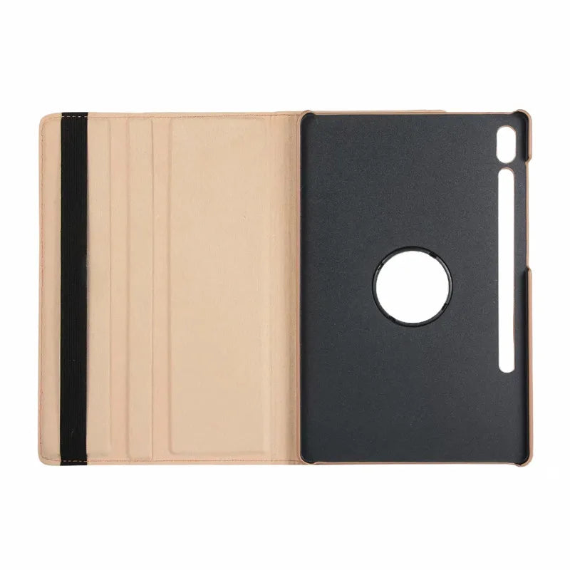 Samsung Galaxy Tab S10 FE Case 360° Rotating PU Leather Stand