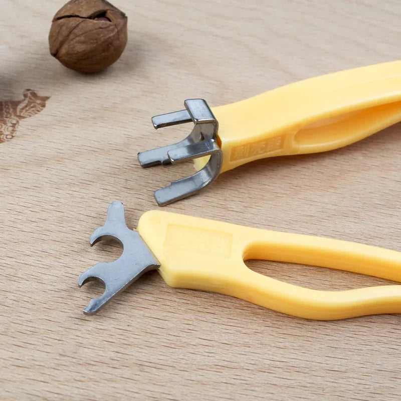 2-Piece Walnut & Pecan Nut Cracker Set – Stainless Steel