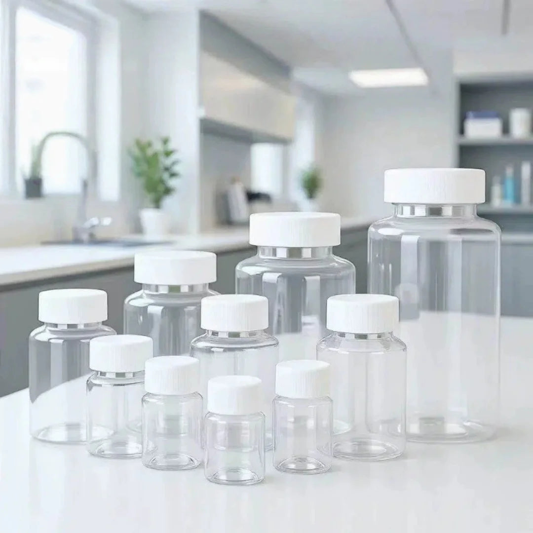 Transparent PET Refillable Bottle – Leak-Proof Travel Storage