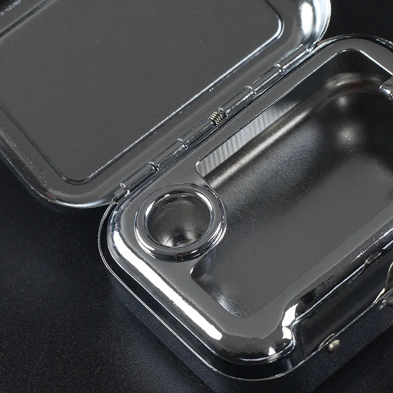 Mini Pocket Ashtray – Portable Colorful Metal | NIFTY