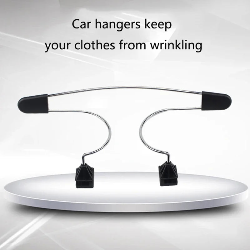 Car Seat Headrest Hanger – Metal Coat Hook for Vehicle