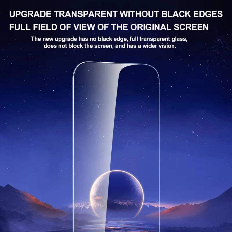 AKABEILA Tempered Glass Screen Protector for iPhone 1-3 Pack