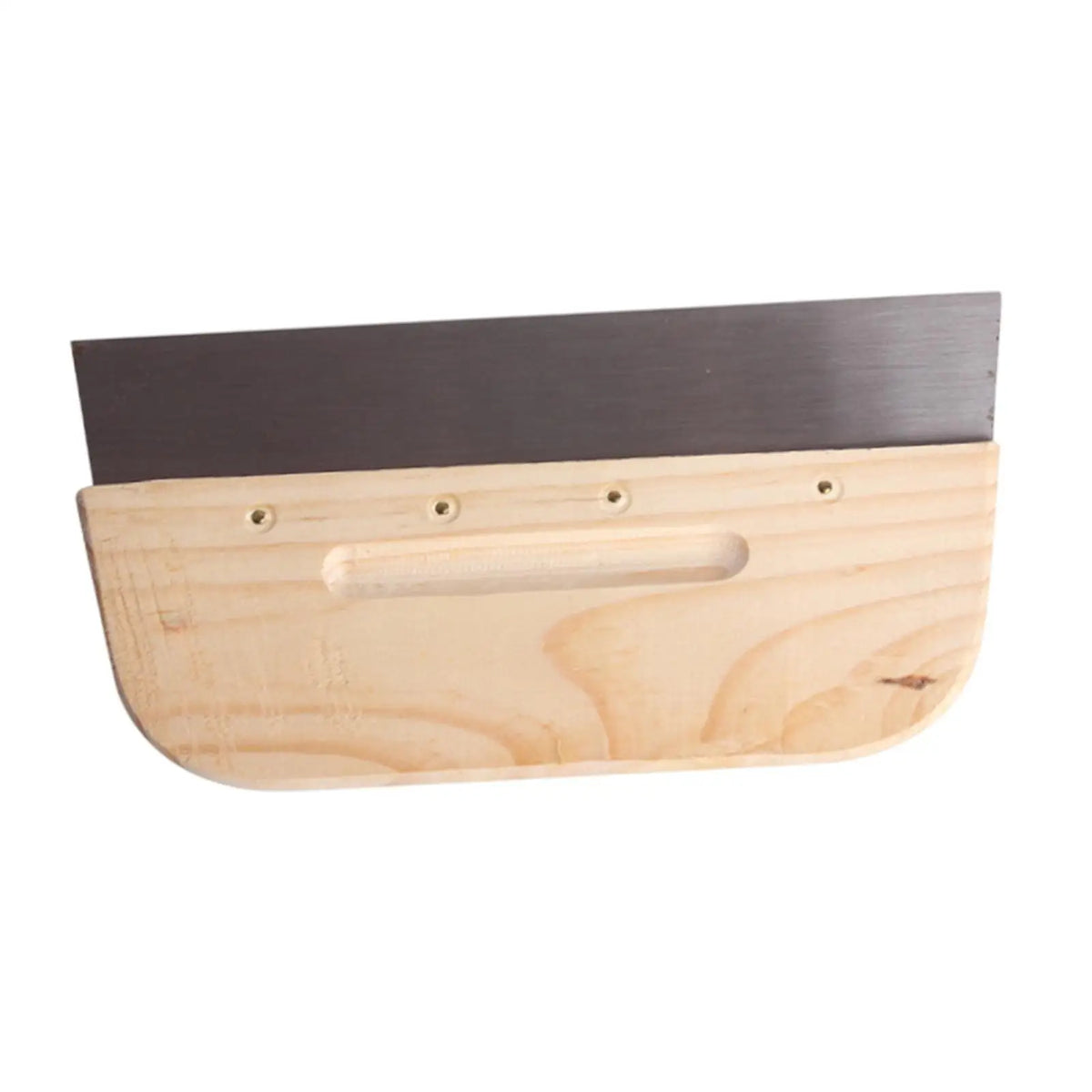 Wooden Handle Putty Knife – Steel Blade Paint Scraper Set