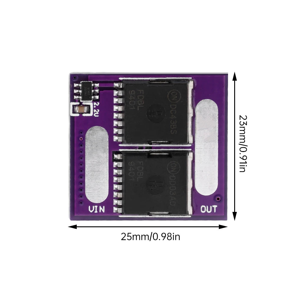 60A Ideal Diode Module – Reverse & Backfeed Protection