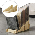 Wooden Floor Tile Display Stand – 8/10/12 Tier Rack