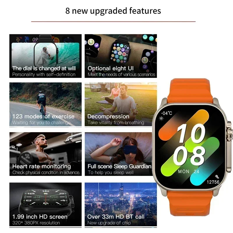 YPAY Smart Watch – GPS, NFC, Bluetooth Call & Fitness Tracker