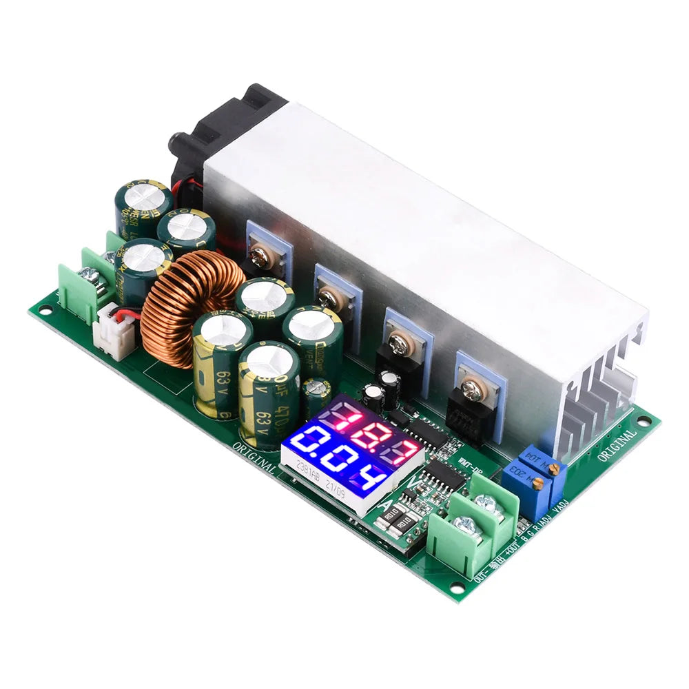 600W DC 12-80V 20A Step-Down Power Module CC/CV Display