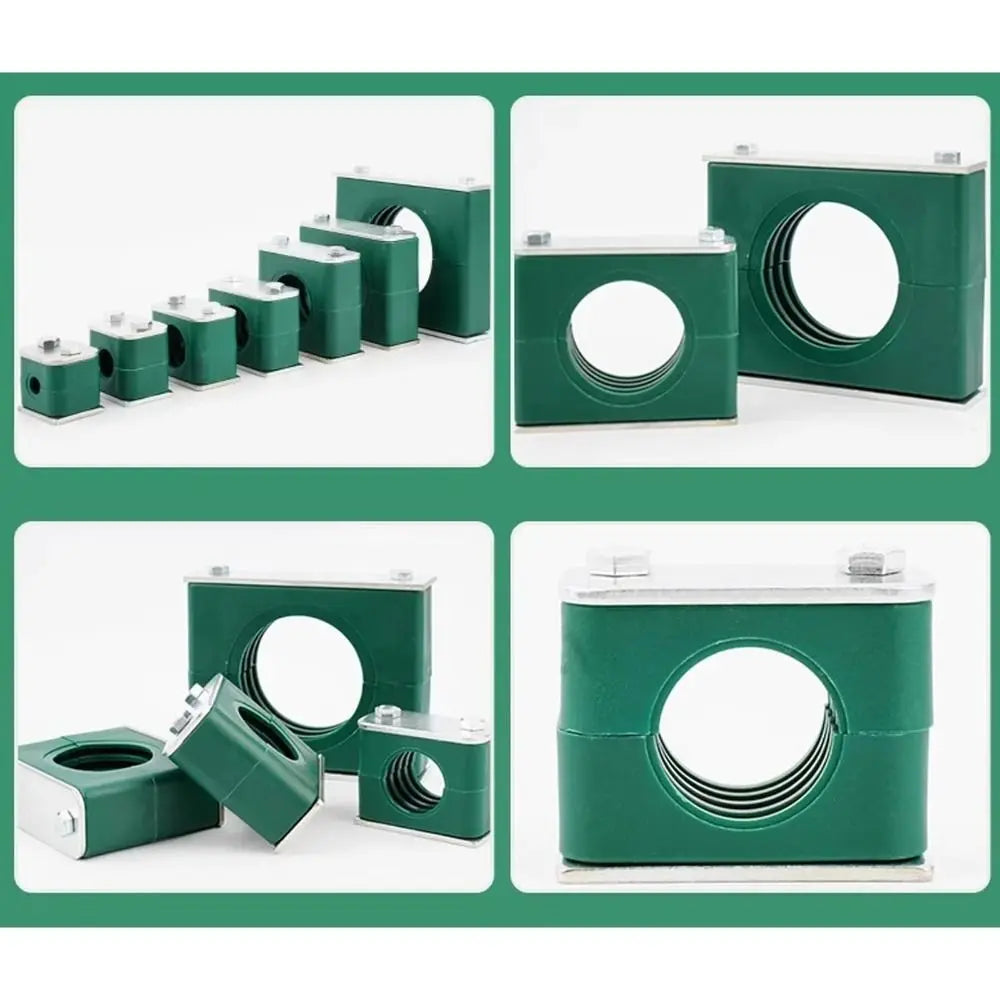 Plastic Pipe Clamp 6–38mm | Single Hole Hydraulic Saddle Clamp
